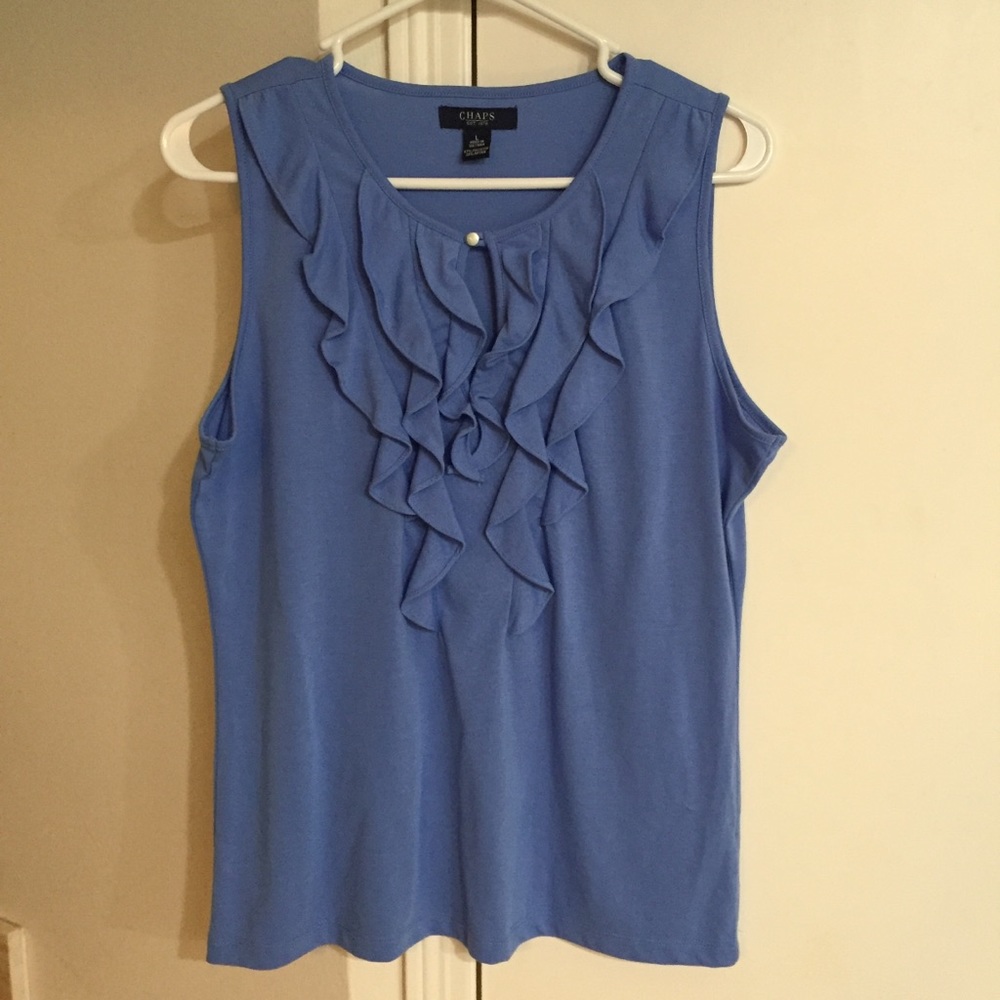 Chaps sleeveless top. Size large